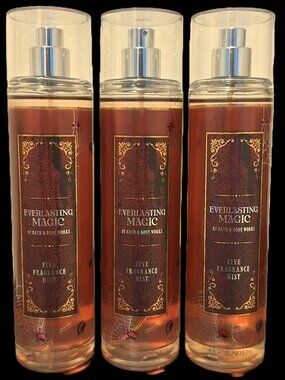 BATH AND BODY WORKS EVERLASTING MAGIC FINE FRAGRANCE MIST SET OF 3